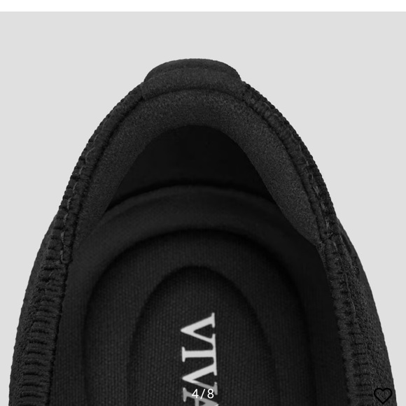 Vivaia flats Almond-Toe Bow Flats (Tiana). Worn once. - Picture 3 of 4